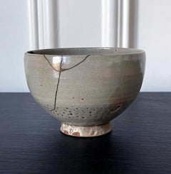 Antique Korean Ceramic Gohon Chawan Tea Bowl Joseon Dynasty