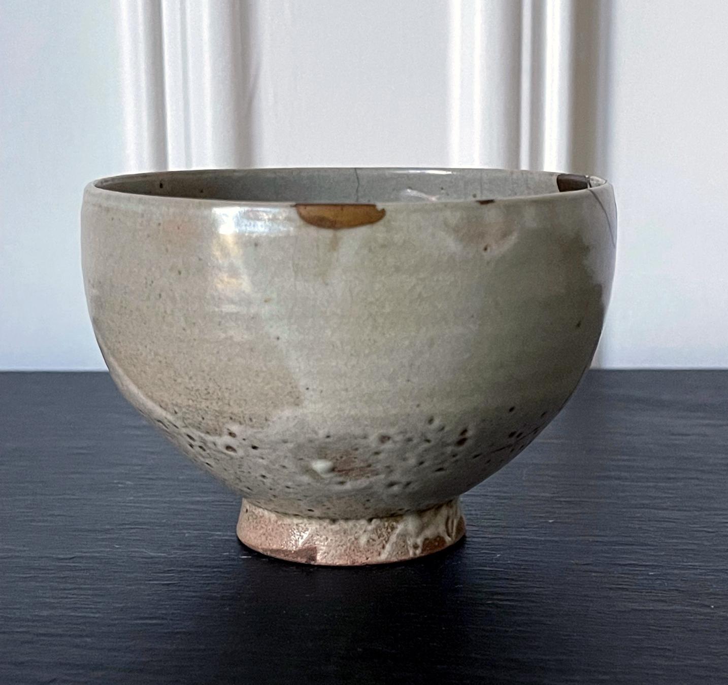 Antike koreanische Keramik Gohon Chawan Teeschale Joseon Dynasty (Japanisch) im Angebot