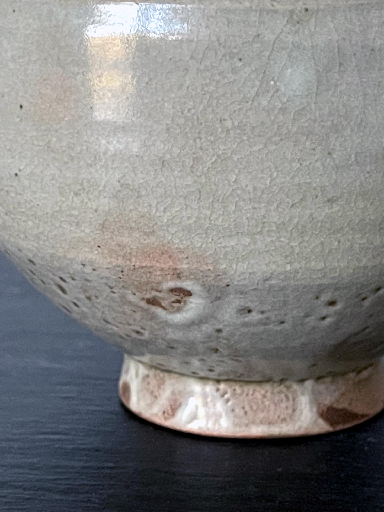 18th Century and Earlier Antique Korean Ceramic Gohon Chawan Tea Bowl Joseon Dynasty For Sale