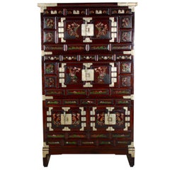 Antique Korean Fitted Kitchen Cabinet