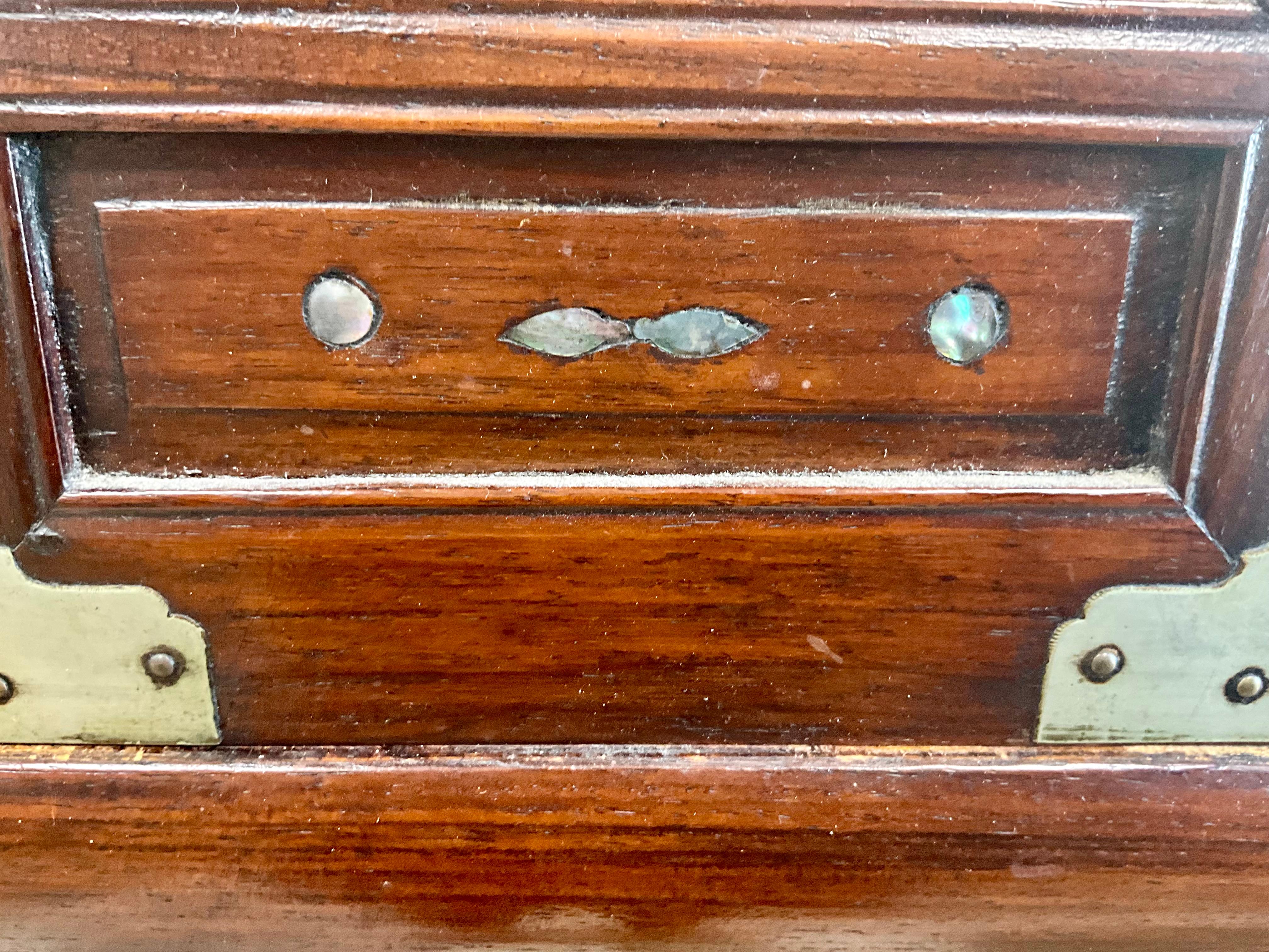 Asian Antique Korean Jang Chest-on-Chest with Stand - Early 20th Century