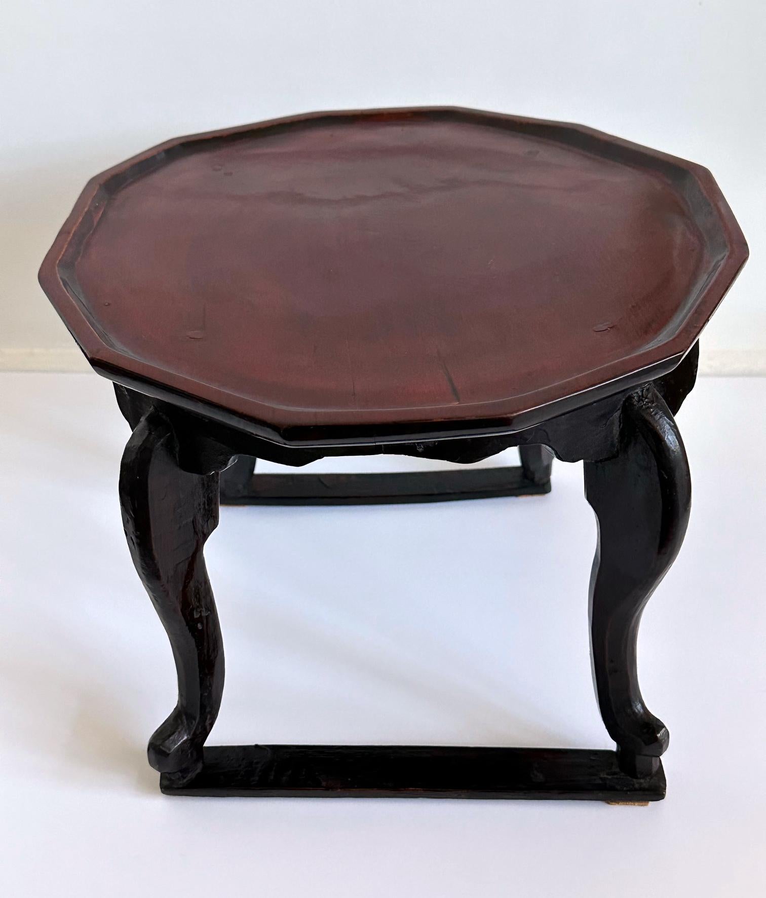 Other Antique Korean Lacquer Wood Soban Table Joseon Period For Sale