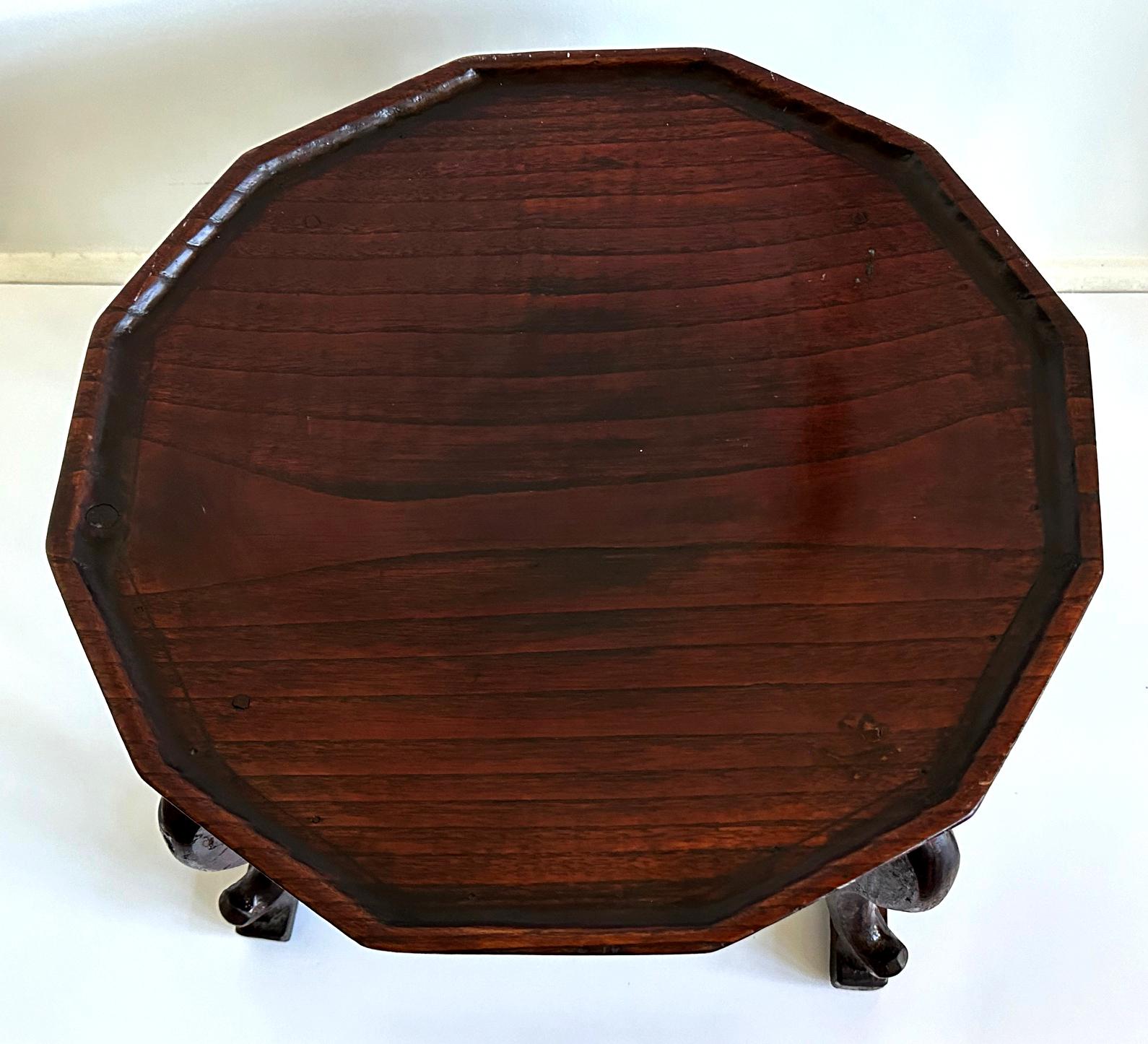 Antique Korean Lacquer Wood Soban Table Joseon Period In Good Condition For Sale In Atlanta, GA