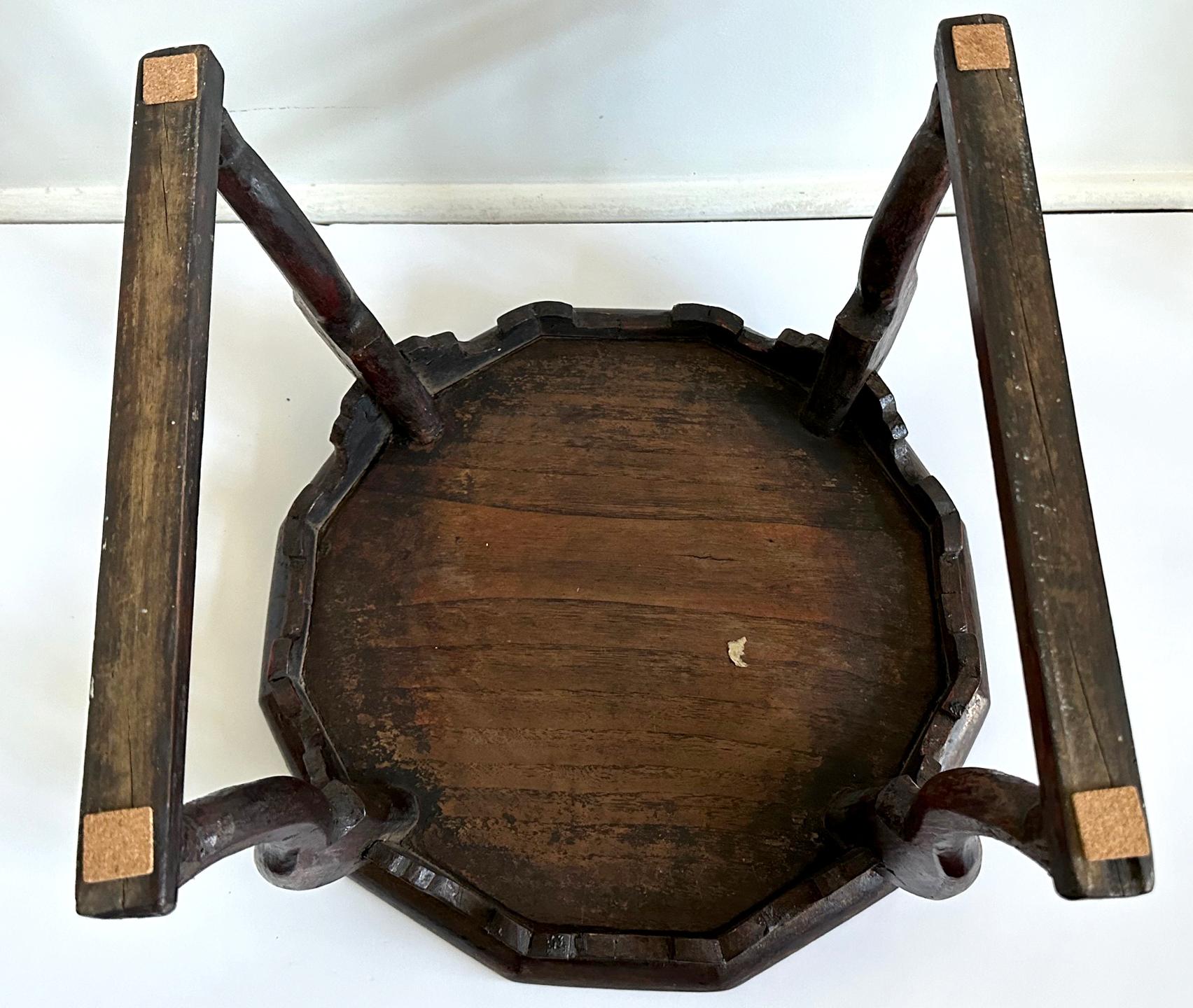 Antiker koreanischer Soban-Tisch aus Lackholz aus der Joseon-Periode (Holz) im Angebot