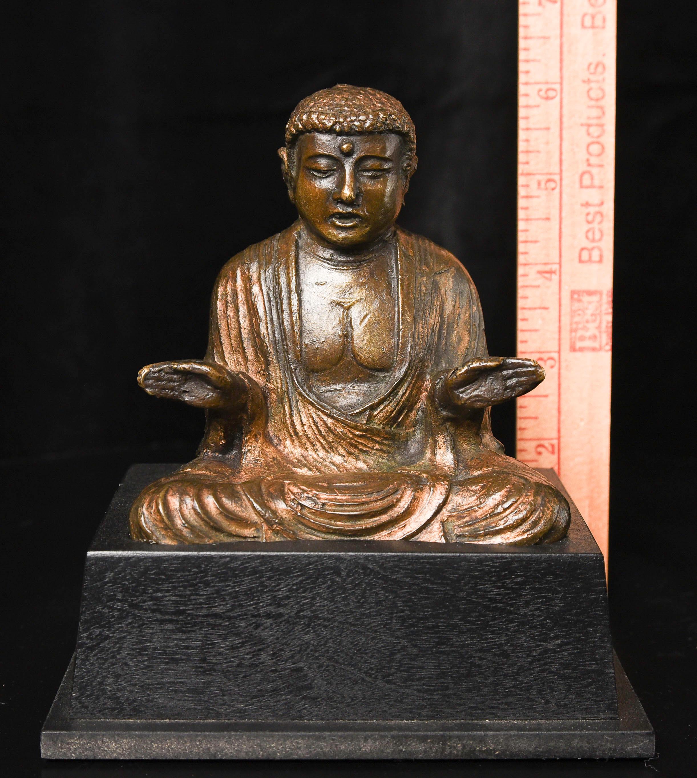 antique japanese buddha statue