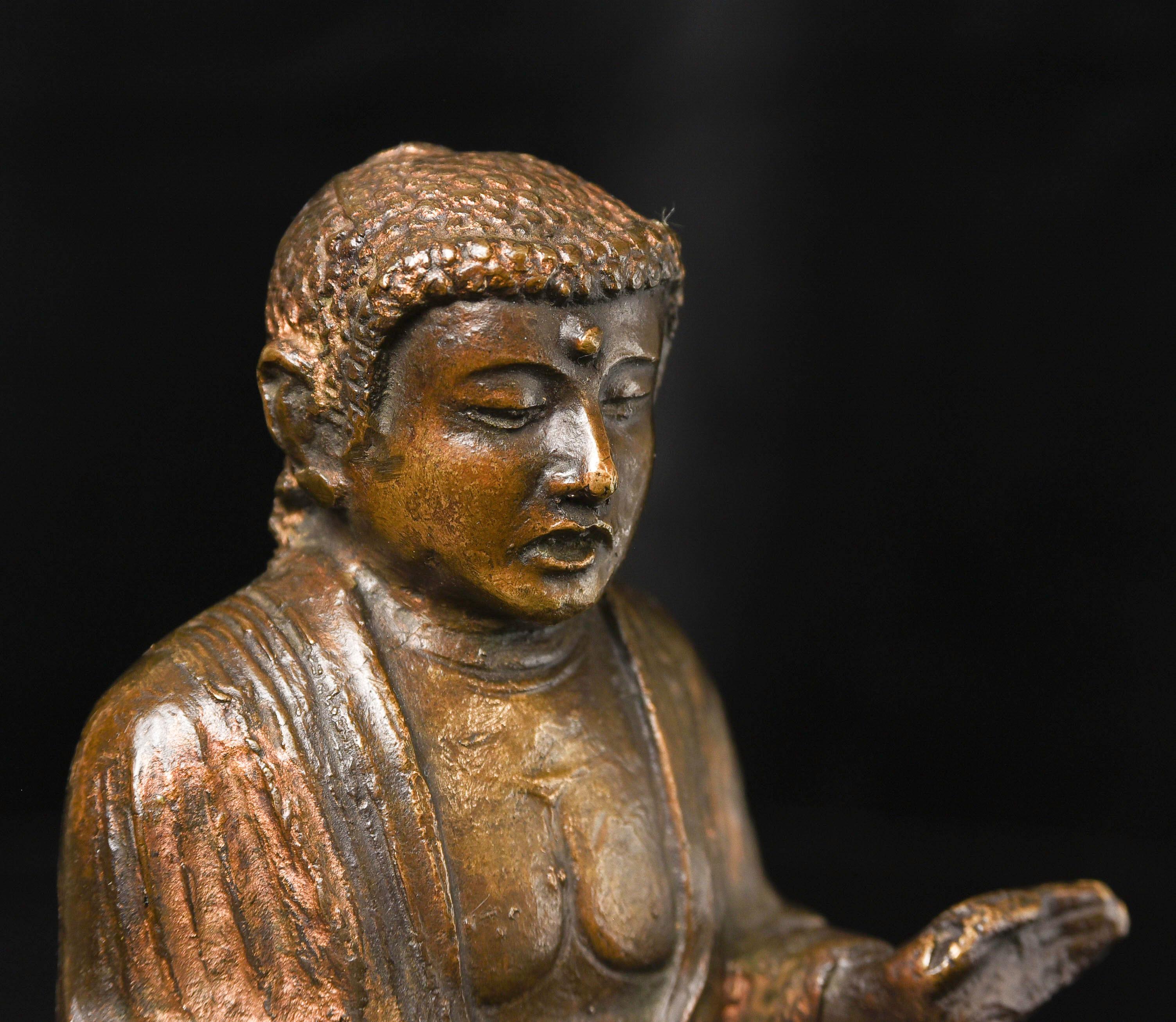 Antique Korean or Japanese Buddha - 9719 3