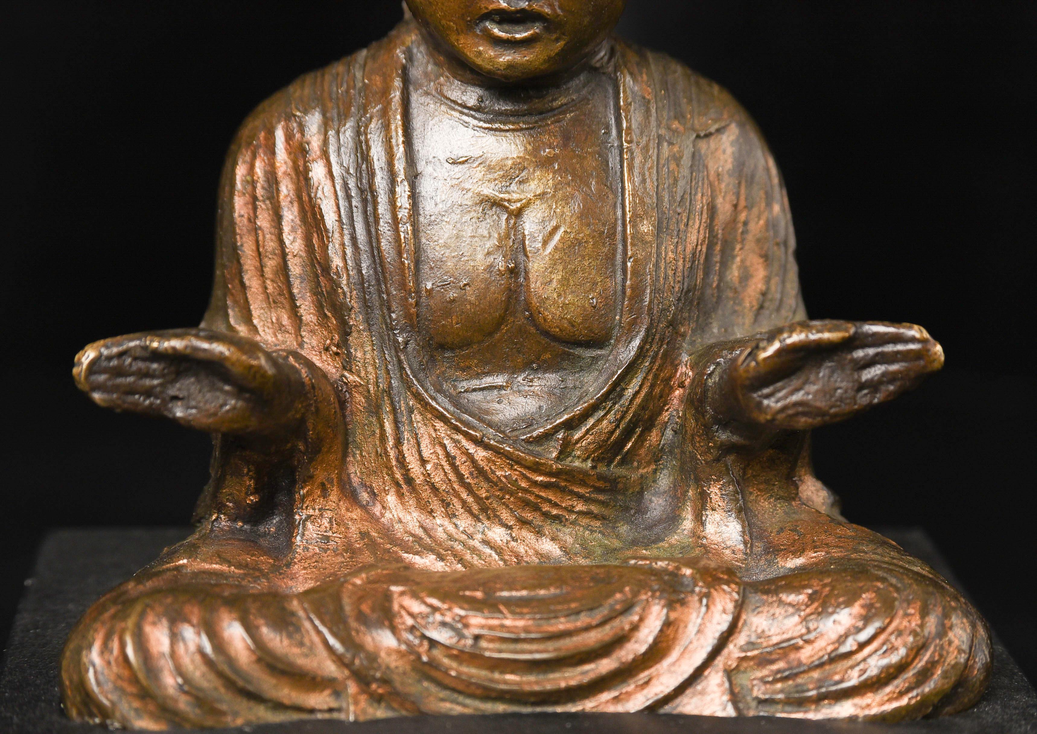 Antique Korean or Japanese Buddha - 9719 4