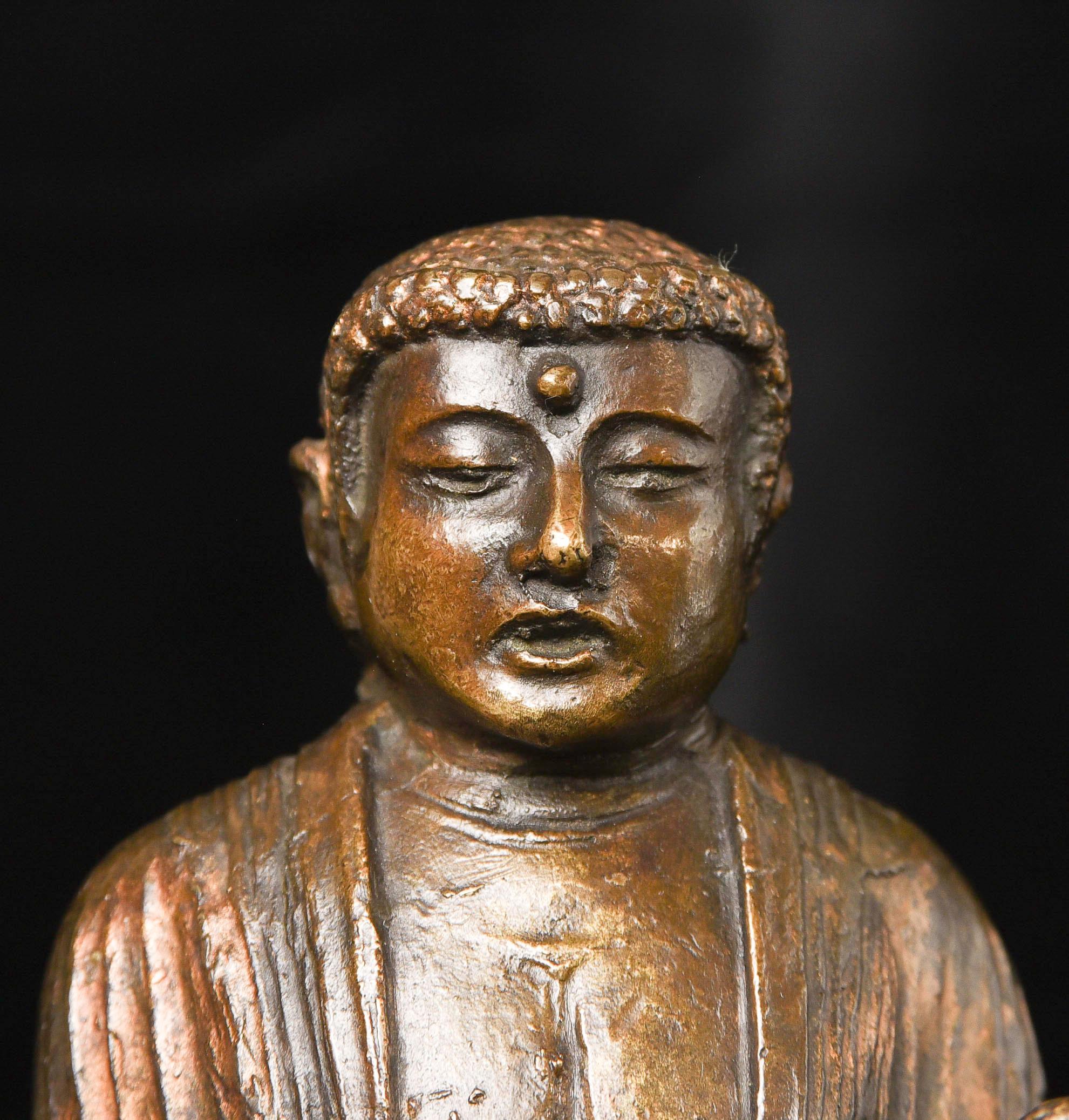 Antique Korean or Japanese Buddha - 9719 5