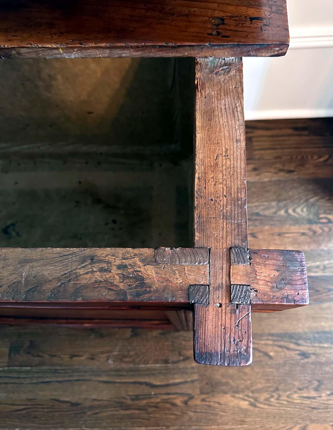Antique Korean Rice Storage Bin Dwiju Side Table For Sale 9