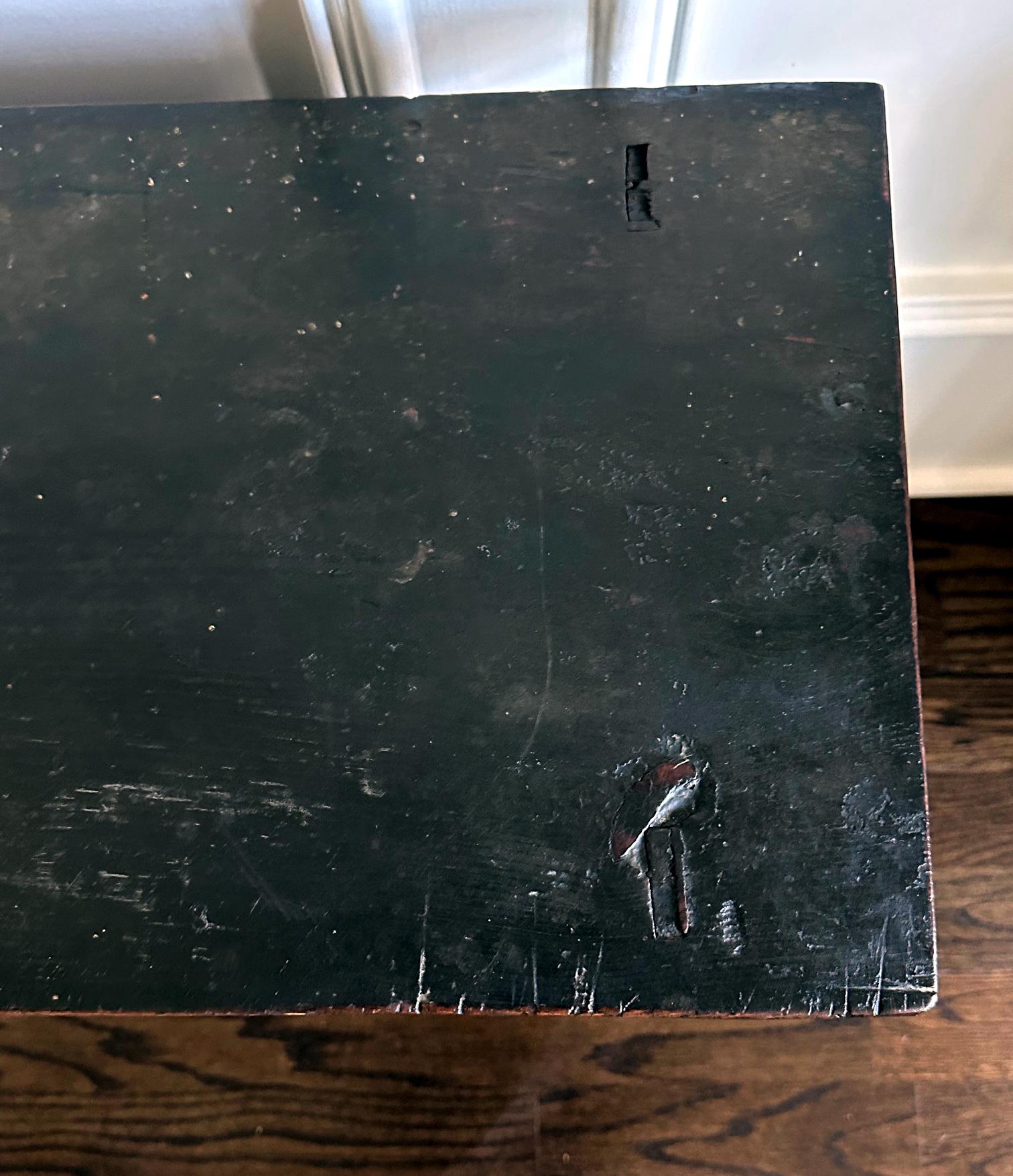 Antique Korean Scholar Book Bandaji Chest Joseon Dynasty For Sale 9