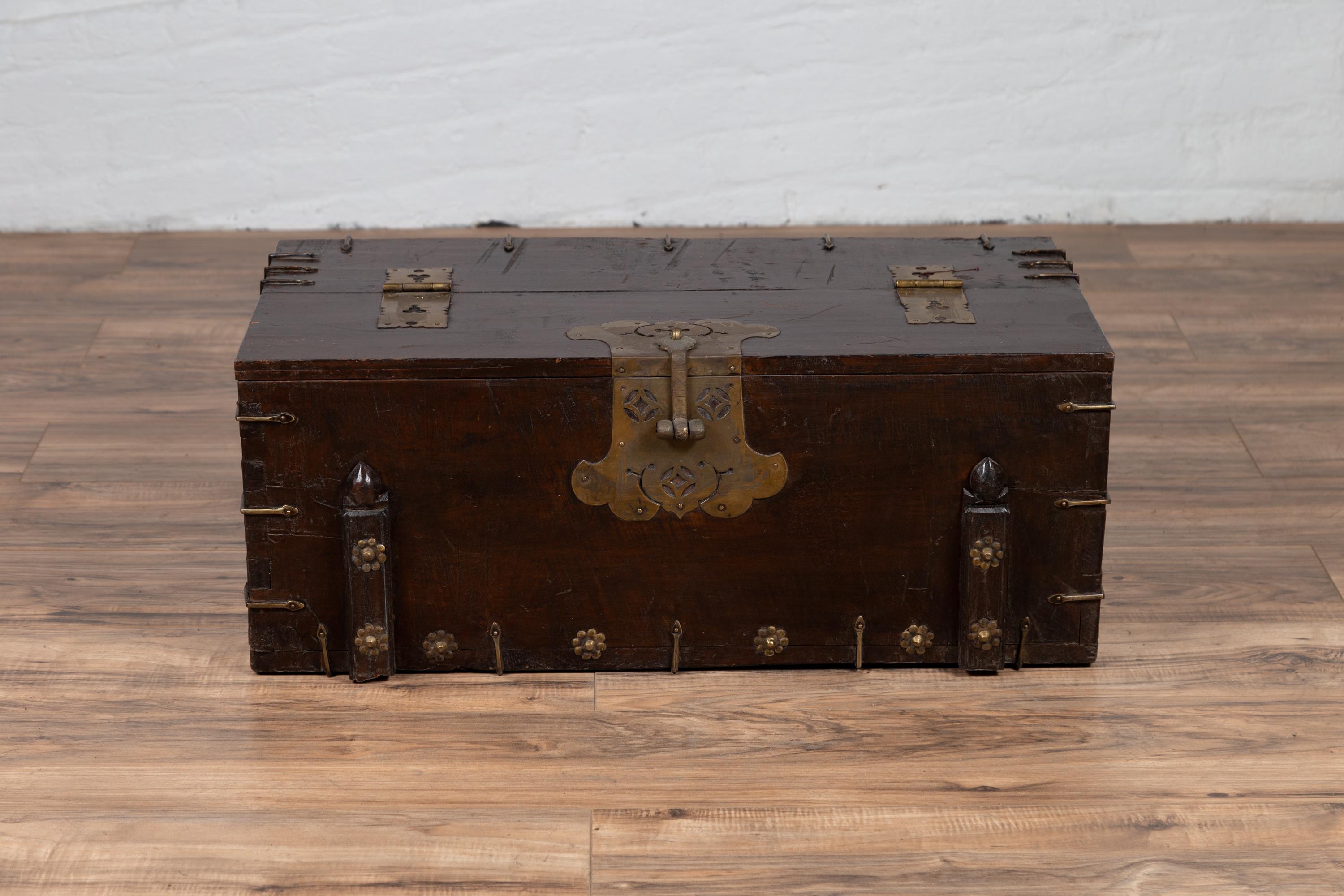 small wood chest