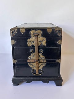 Antique Korean Table Top Chest with Drawers Joseon Dynasty