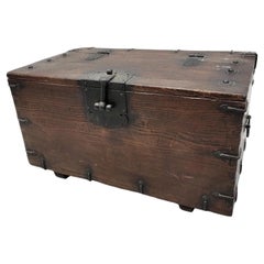 Antique Korean Tansu Bandaji Storage Chest