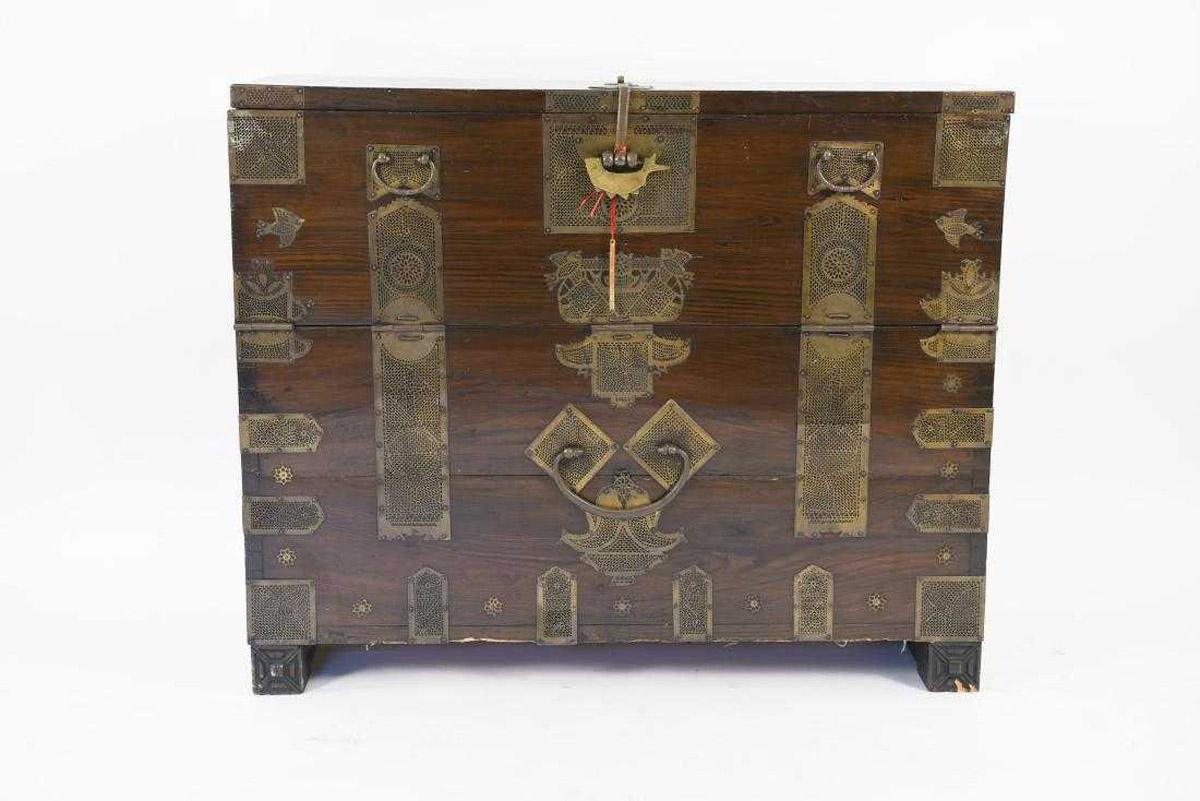 antique korean chest