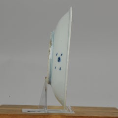 Antique Kosometsuke Tianqi/Chongzhen Porcelain Dish Boys Playing with Bird