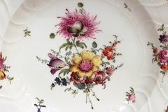 Antike KPM Meissener Plattenteller Servierplatte Porzellan Deutscher Teller Signiert 19. 12 3/8"