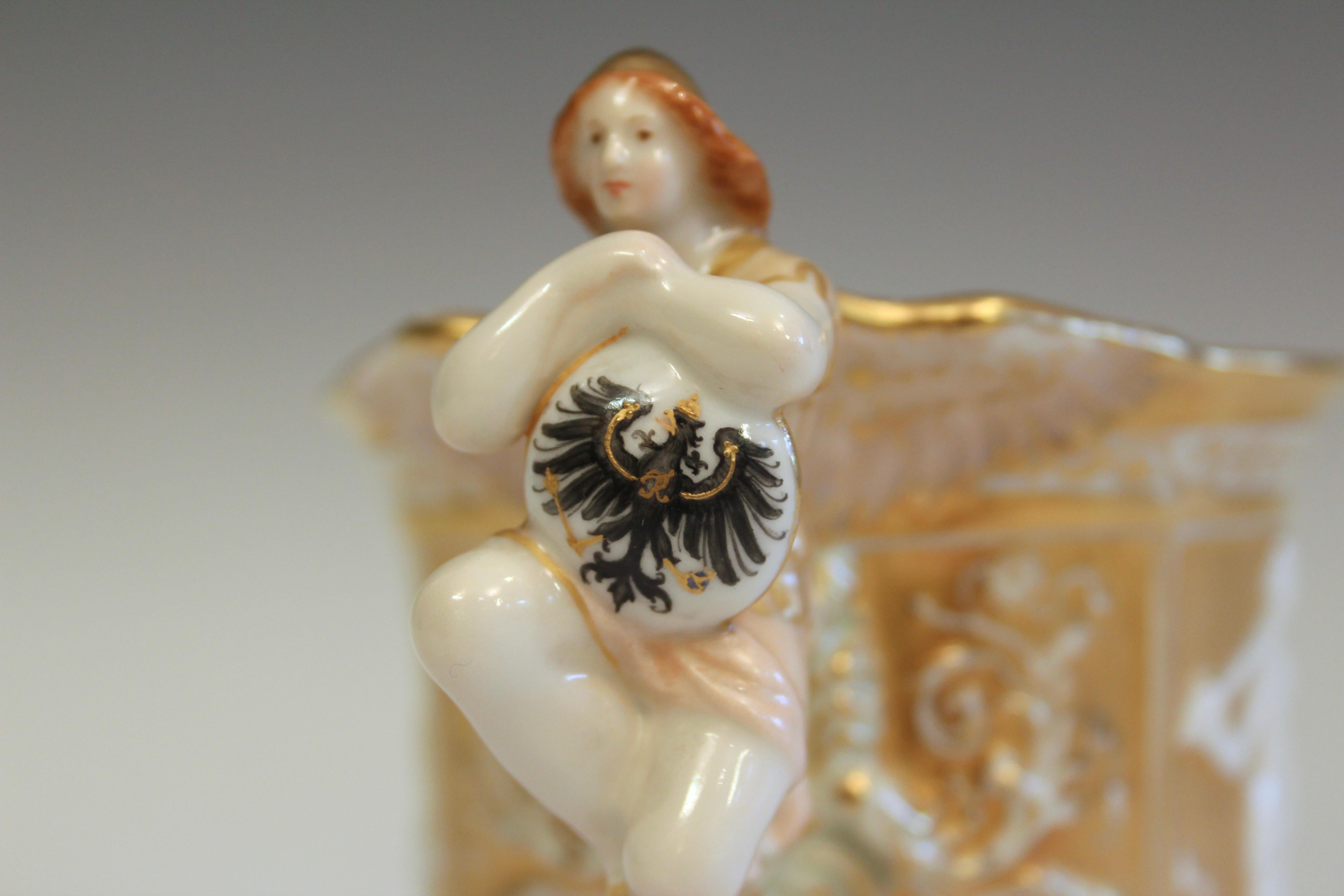 Antique KPM Porcelain German Commemorative Cup Wilhelm ll 7