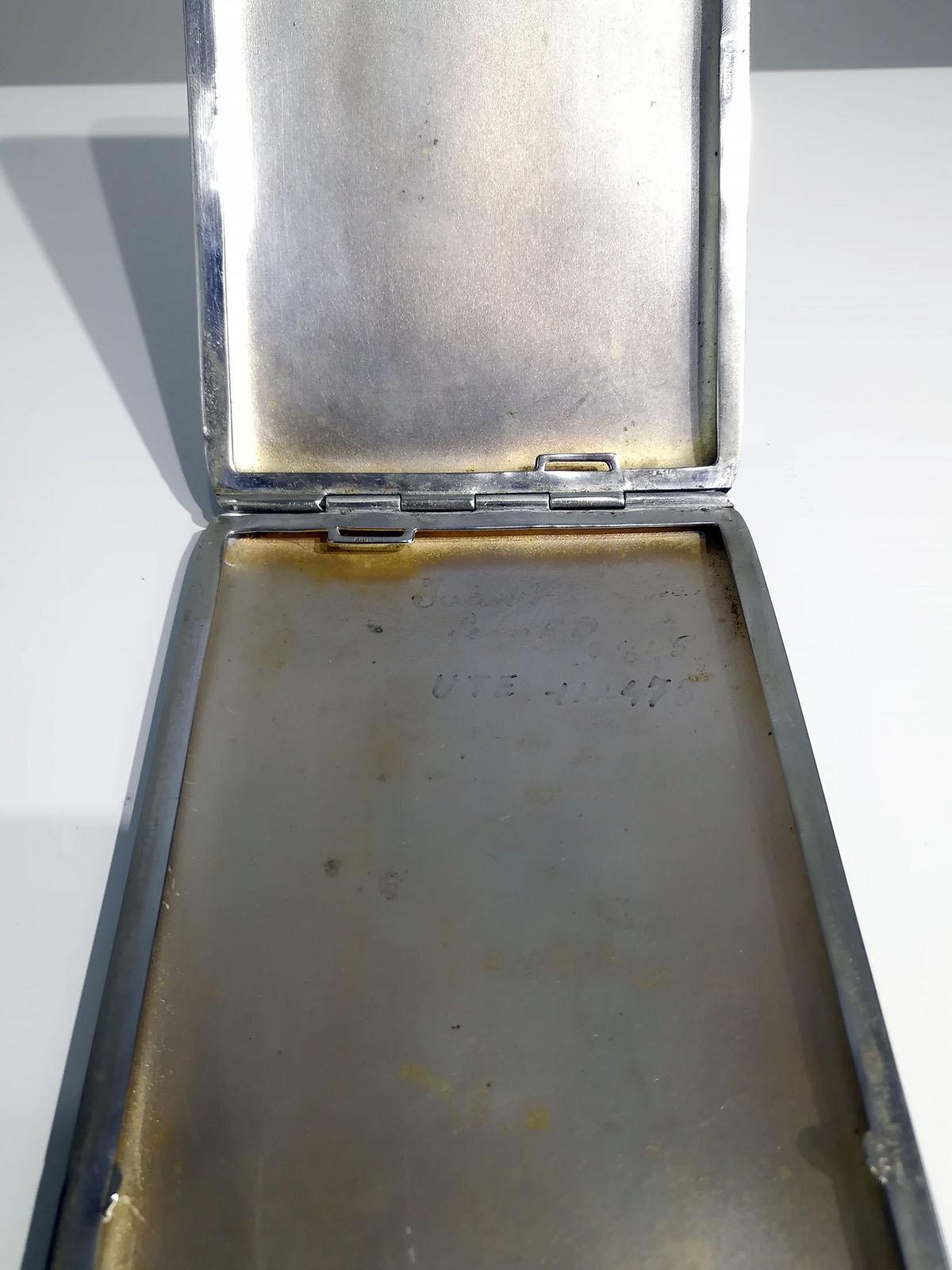 20th Century Antique “KRAFT AL PACCA” German Shagreen Cigarette Case For Sale