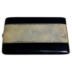Vintage “KRAFT AL PACCA” German Shagreen Cigarette Case