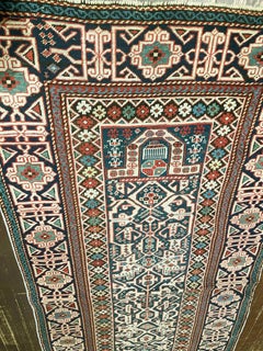 Antique Kuba–Konagkend Prayer Rug