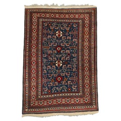 Antique Kuba Perepedil Rug - Late 19th Century East Caucasus Perepedil Rug