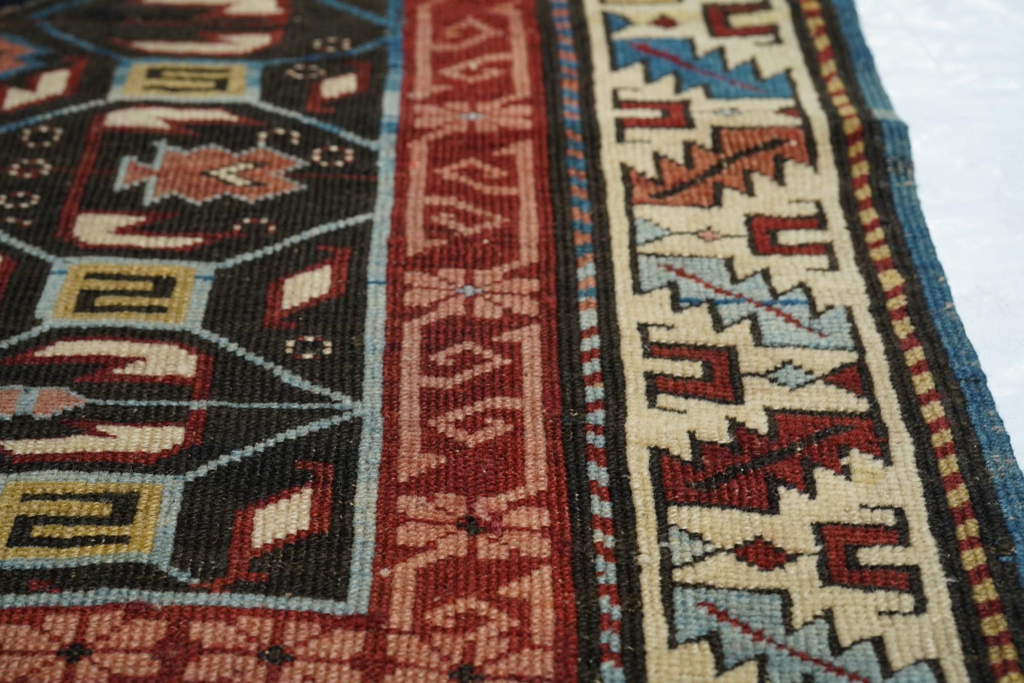 Wool Antique Kuba Rug