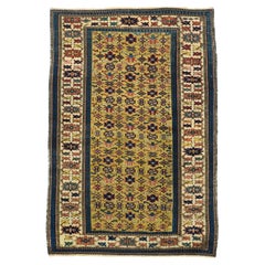 Antique Kuba Rug 3'2'' x 4'7''