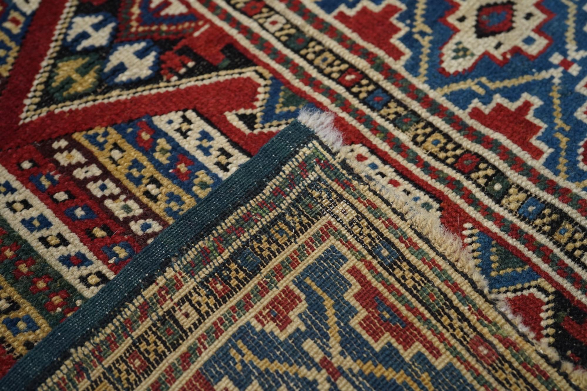 Antique Kuba Rug For Sale 4