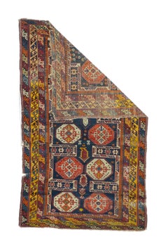Antique Kuba Rug 3'9'' x 6'3''