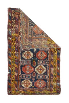 Antiker Kuba-Teppich 3'9'' x 6'3''