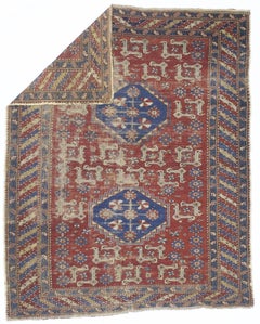 Tappeto antico Kuba Shirvan 5'1" x 6'8"