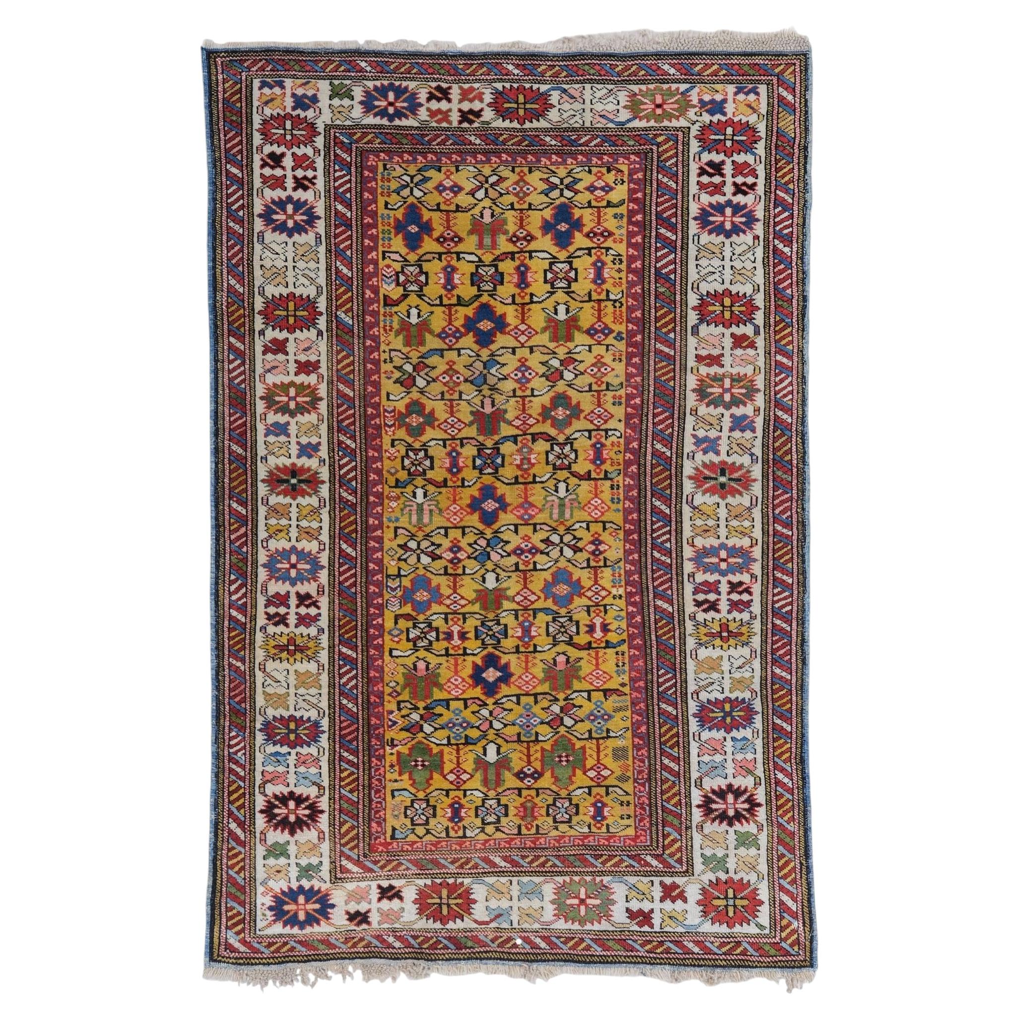 Antique Kuba Shirvan Rug - Mid 19th Century