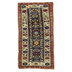 Antiker Kuba Zehour Teppich 2'11" x 5'5