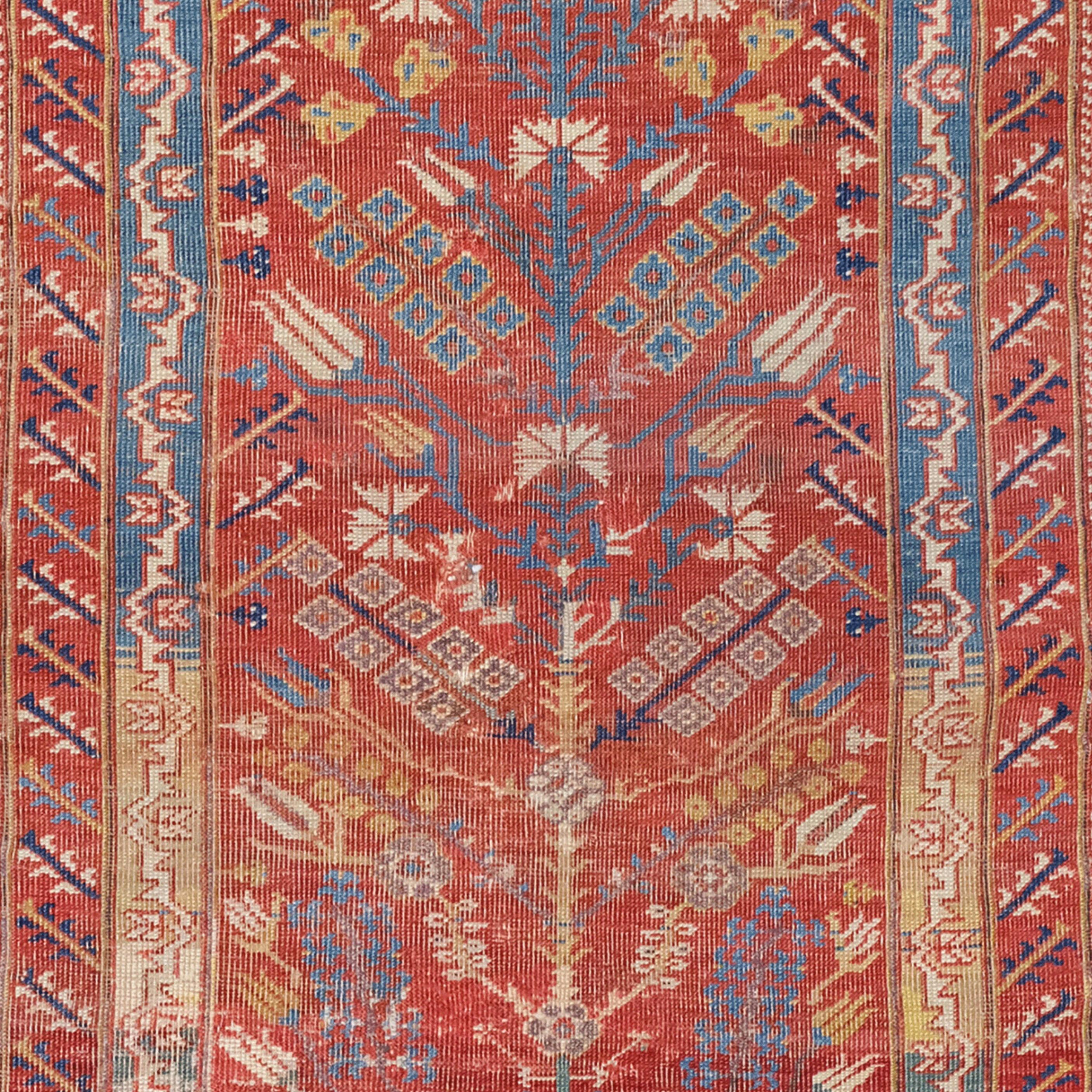 Turc Tapis Kula antique d'Anatolie du 18ème siècle en vente