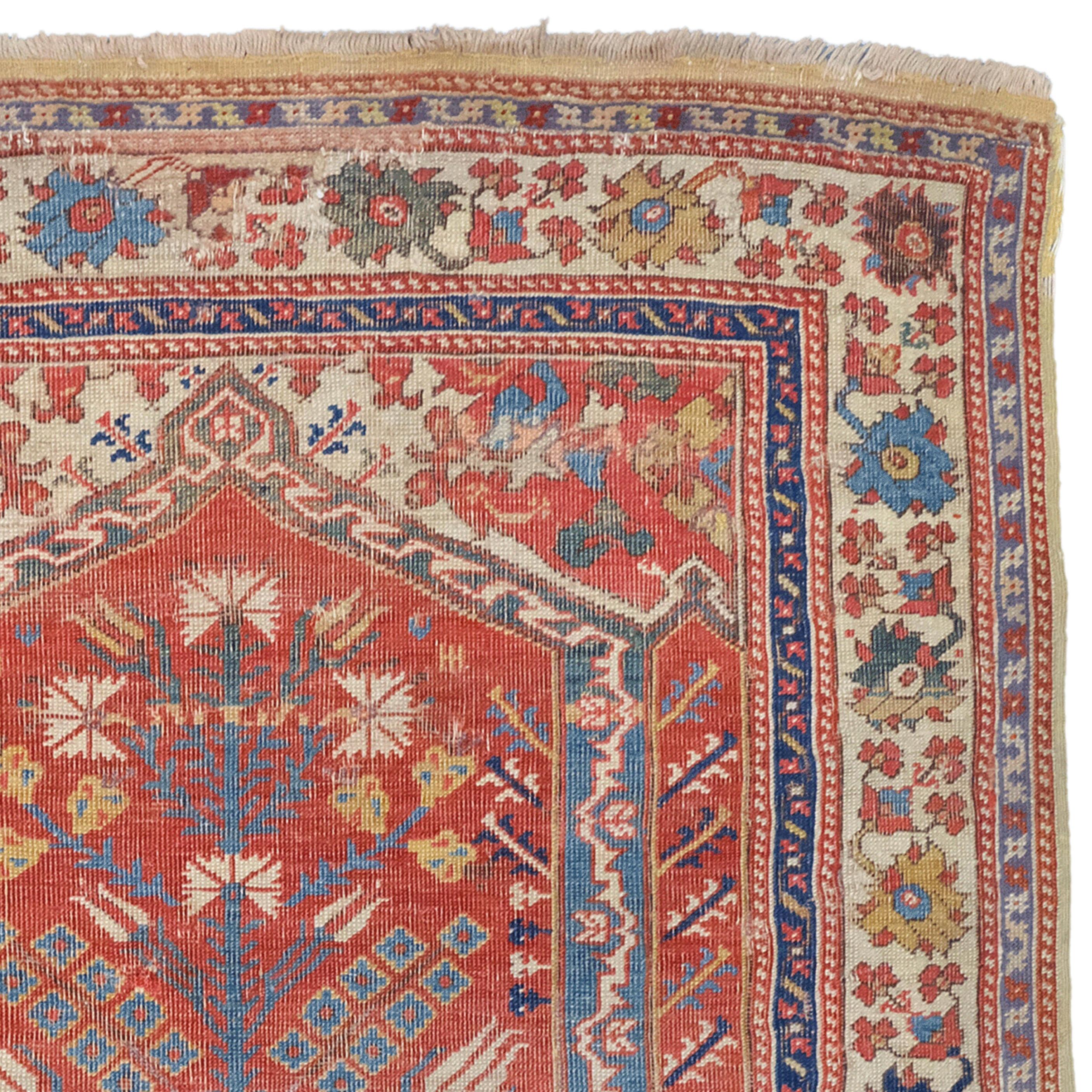 Tapis Kula antique d'Anatolie du 18ème siècle Bon état - En vente à Sultanahmet, 34