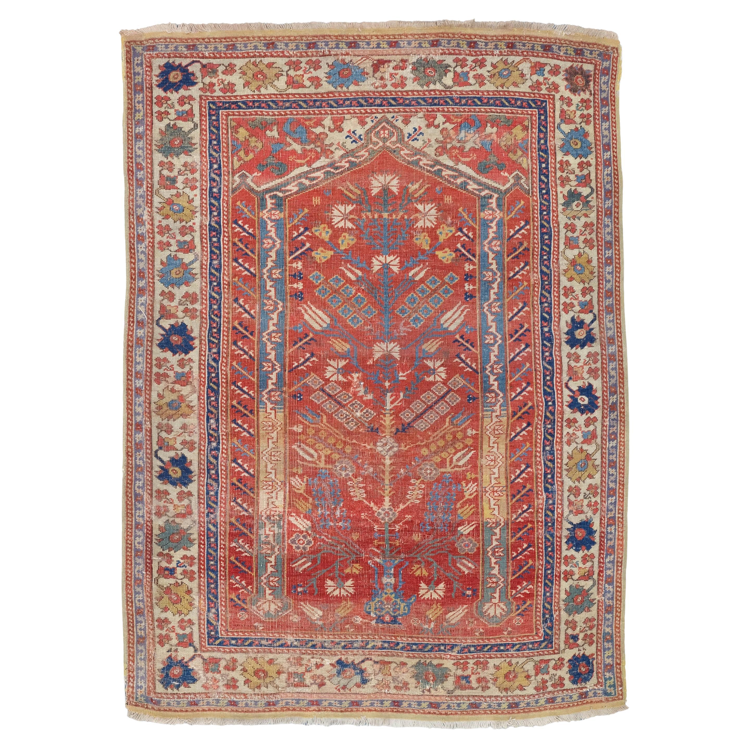 Antique Kula Rug - 18th Century Anatolian Kula Rug