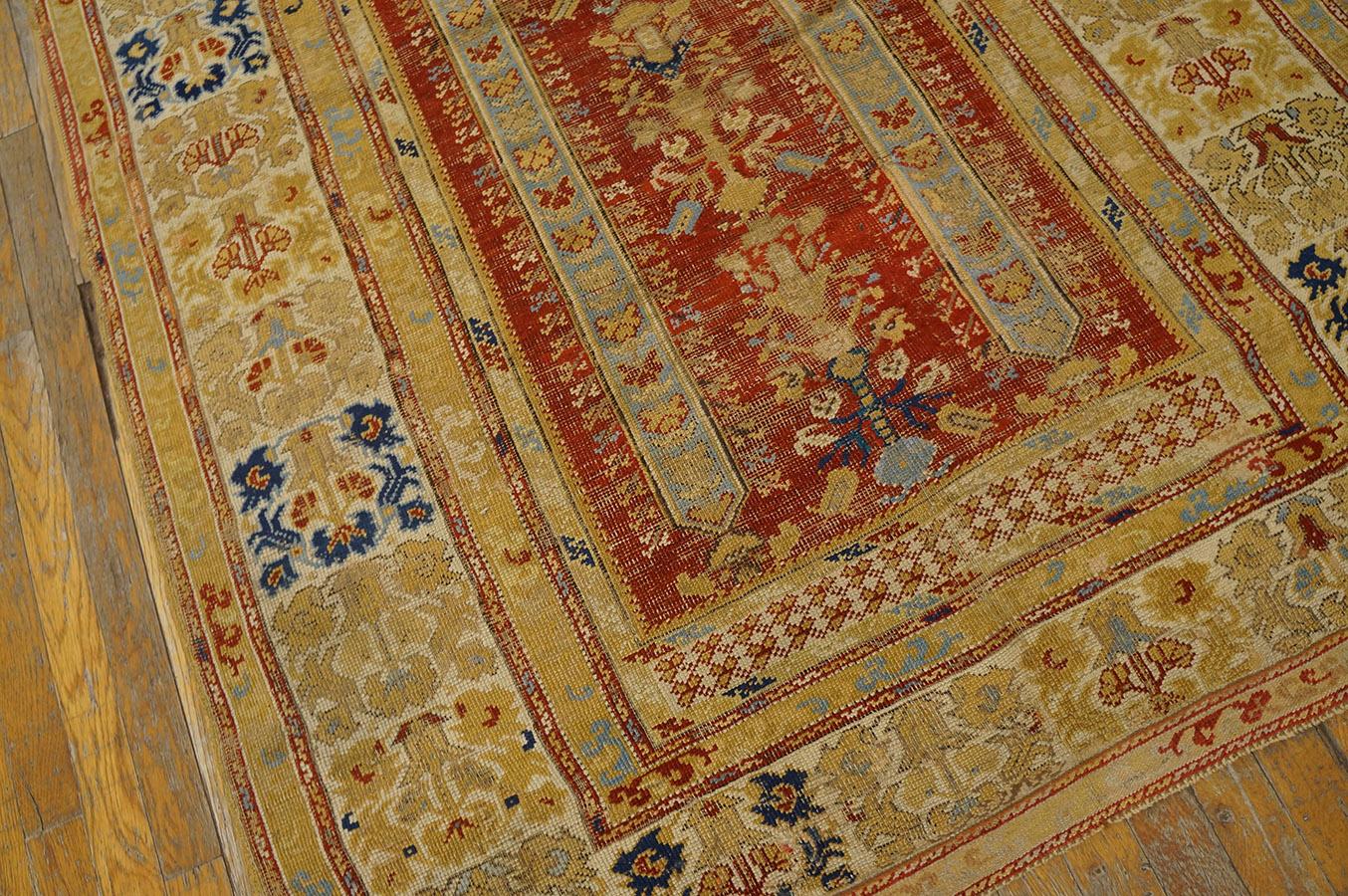 Antiker antiker Kula-Teppich 4' 0