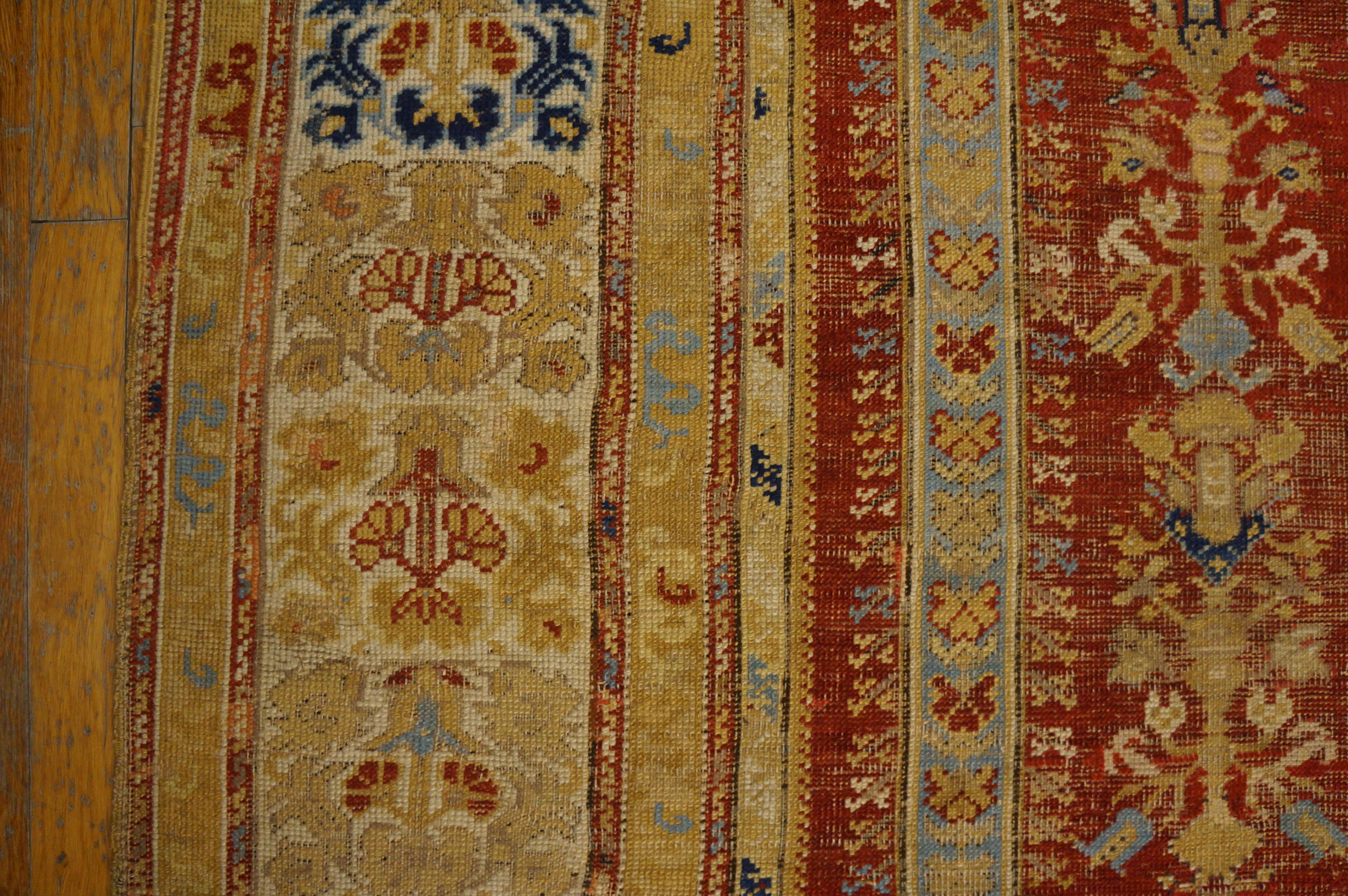 Hand-Knotted Antique Kula Rug 4' 0