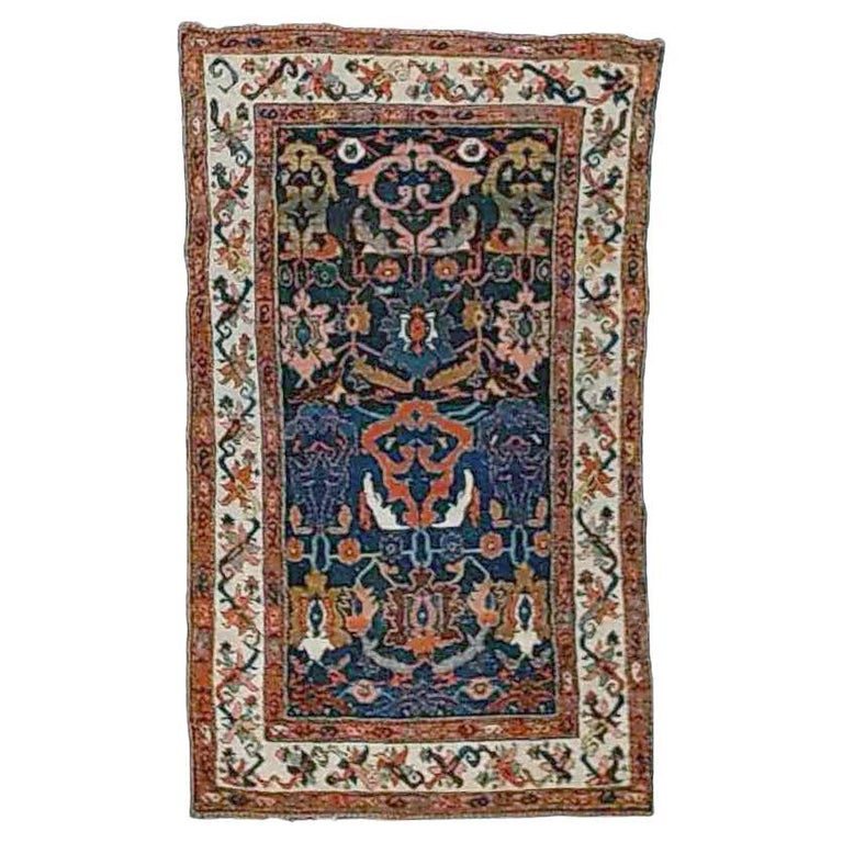 Antique Kurd Oriental Wool Rug, circa 1910 For Sale at 1stDibs