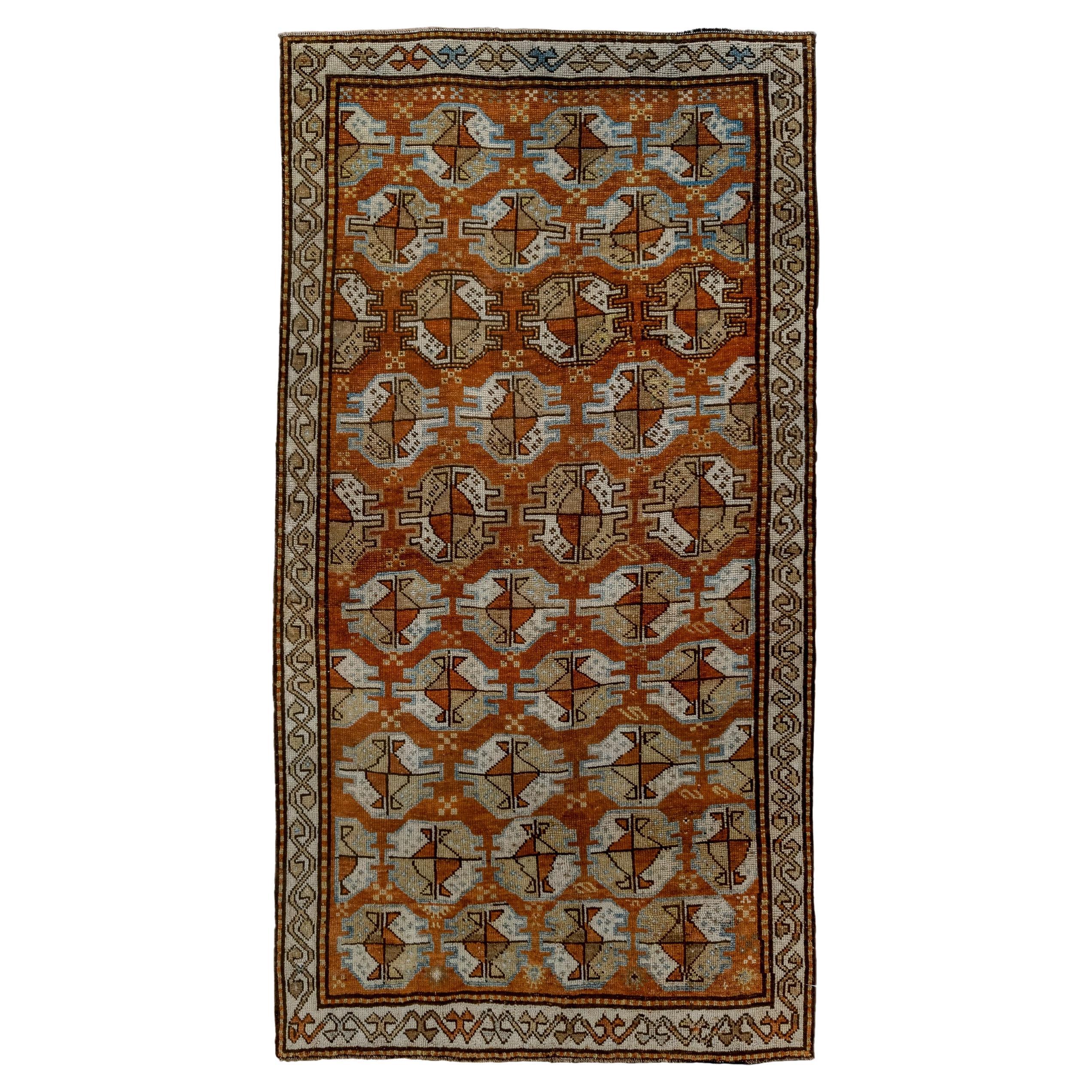 Antique Kurd Rug with a Tekke Pattern  For Sale