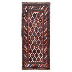 Antique Kurd with Geomatic Border