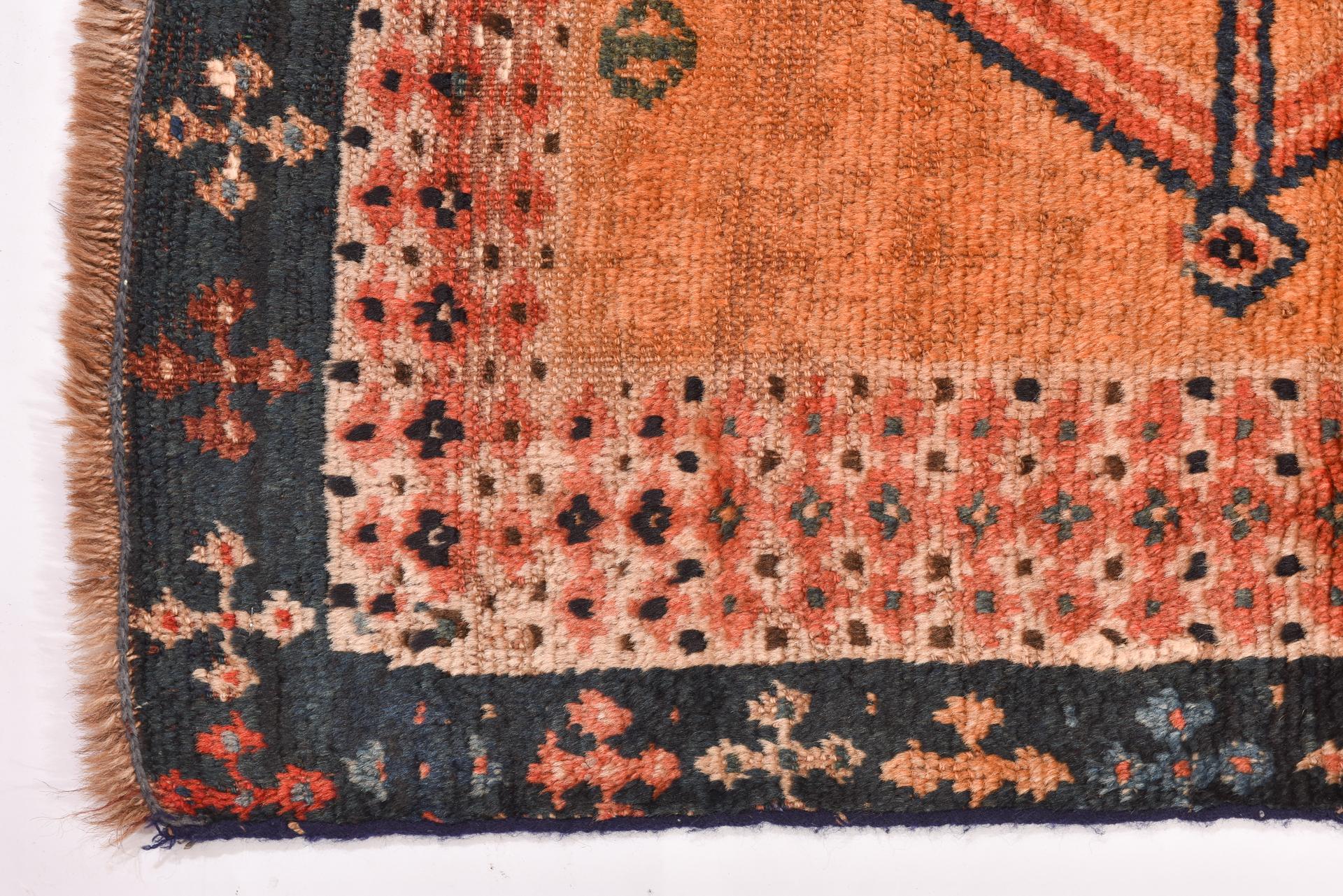 Wool Antique Kurdestan Carpet For Sale