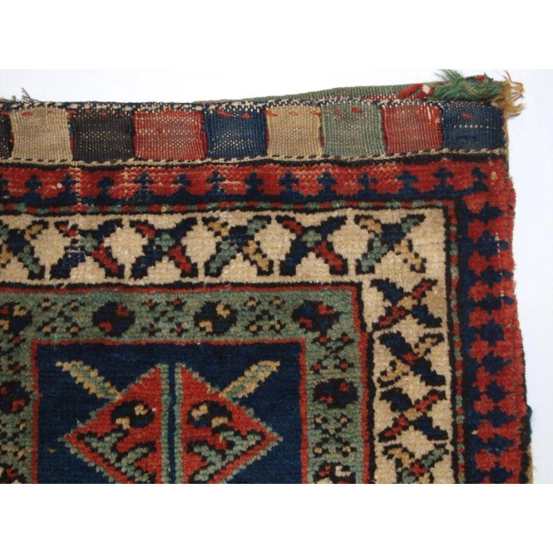 Turkish Antique Kurdish Bag Complete with Back, circa 1920 For Sale