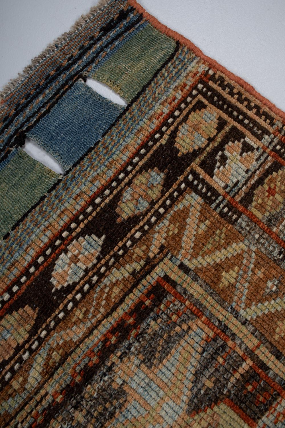 Antique Kurdish Bagface Rug In Good Condition For Sale In West Palm Beach, FL