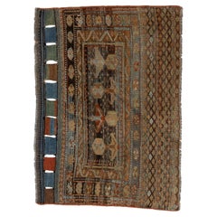 Antique Kurdish Bagface Rug