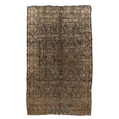 Alfombra de galería kurda antigua