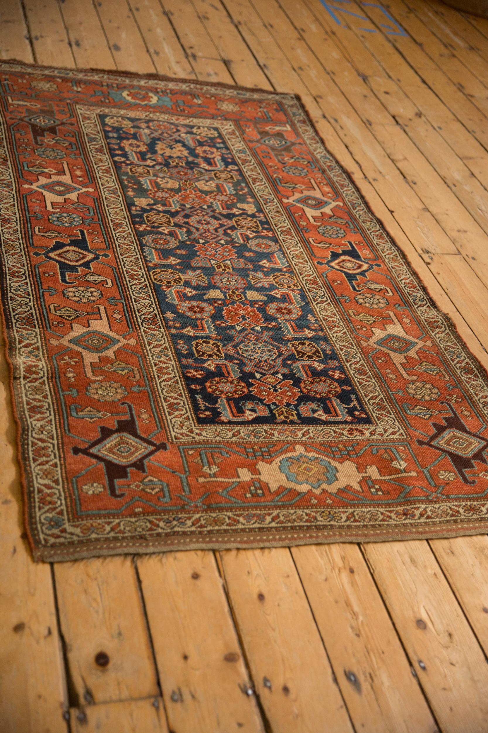 Asiatique Tapis ancien kurde de Hamadan en vente