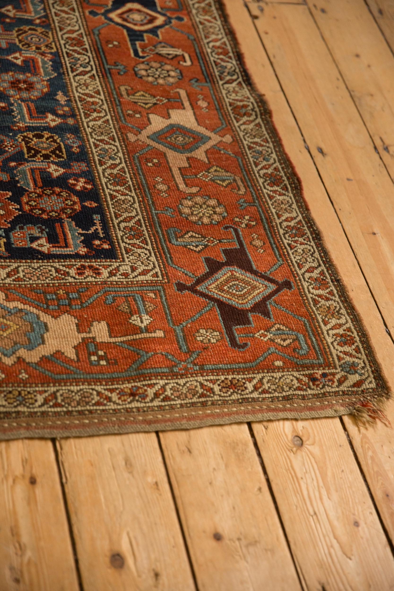 Noué à la main Tapis ancien kurde de Hamadan en vente