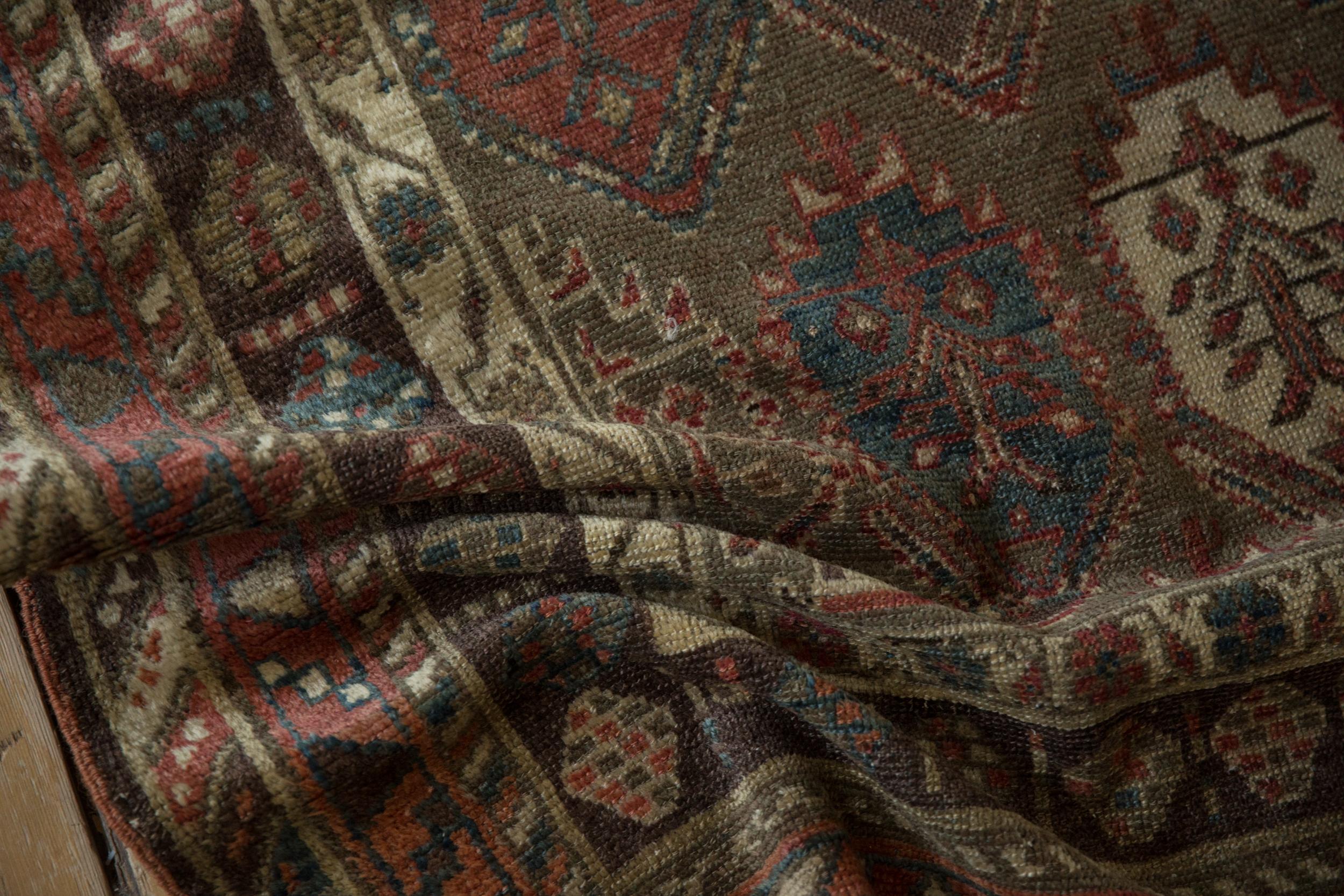 Antiker Kurdischer Hamadan-Teppich-Läufer, Kurdisch im Angebot 2