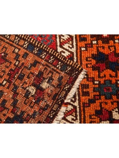 Antique Kurdish Herki Rug Eastern Turkish Anatolian Carpet Handwoven Natural Dye
